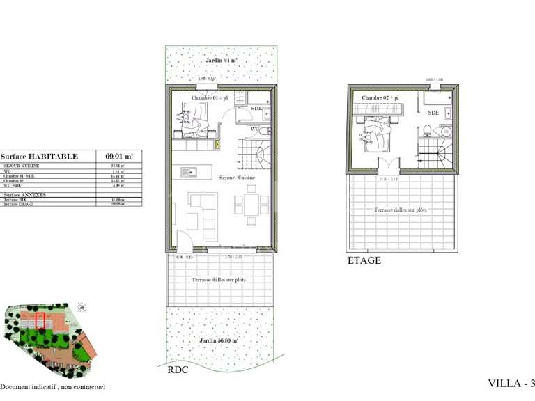 House Grimaud - 2 bedrooms - 70m²