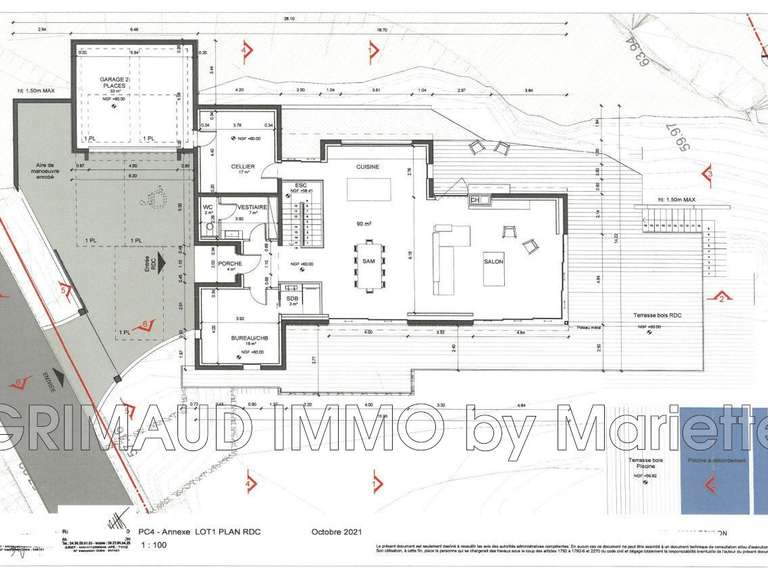 Terrain Grimaud - 6922m²