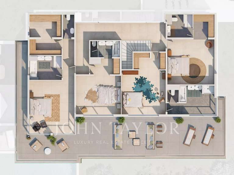 Villa avec Vue sur mer Grimaud - 5 chambres - 385m²