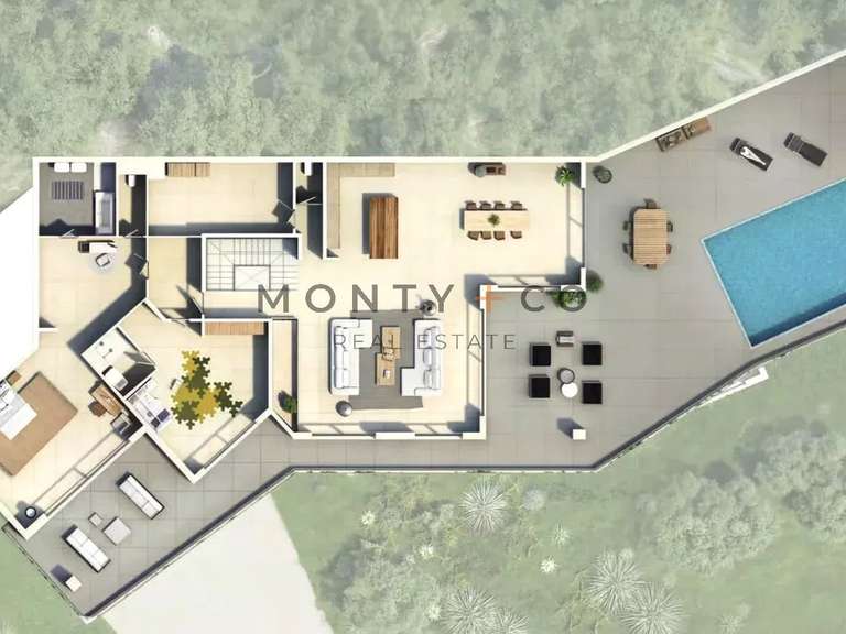 Villa avec Vue sur mer Grimaud - 5 chambres - 359m²