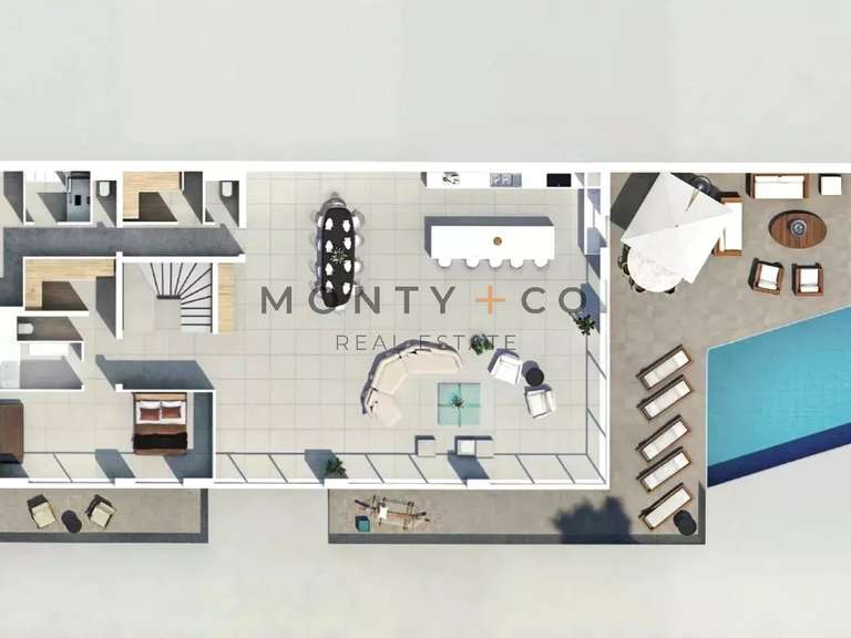 Villa avec Vue sur mer Grimaud - 5 chambres - 384m²