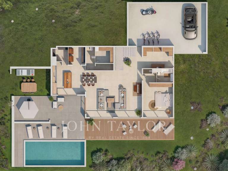 Villa avec Vue sur mer Grimaud - 5 chambres - 385m²