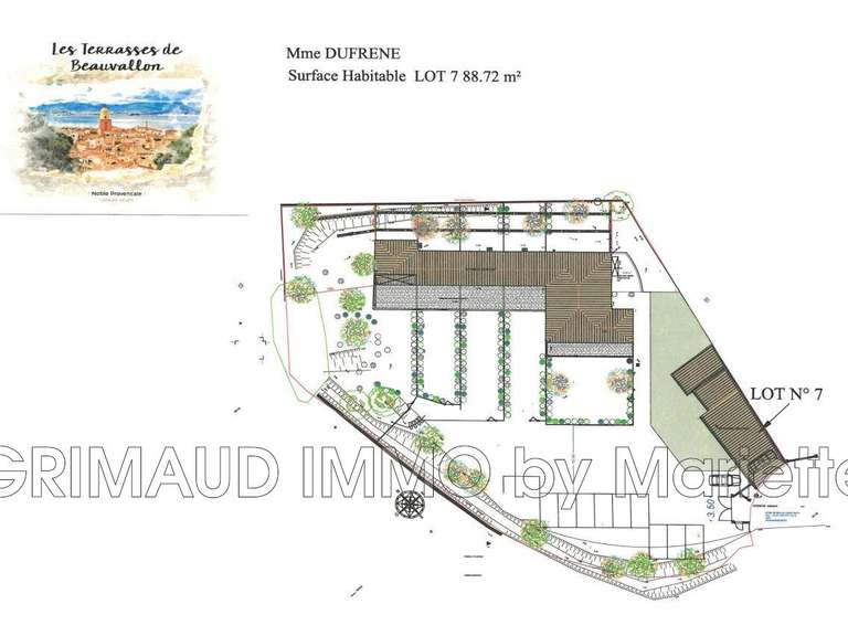 Villa Grimaud - 2 bedrooms - 89m²