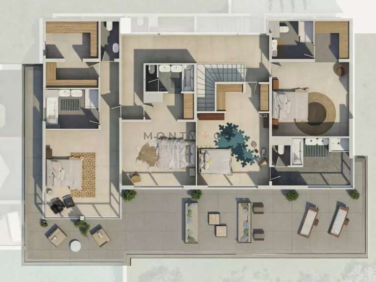 Villa avec Vue sur mer Grimaud - 5 chambres - 382m²