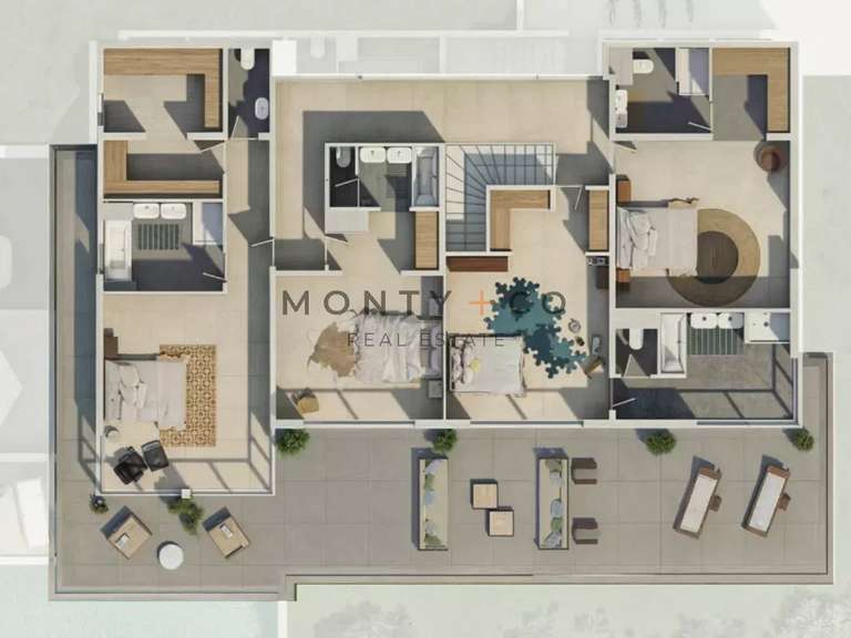 Villa avec Vue sur mer Grimaud - 5 chambres - 382m²
