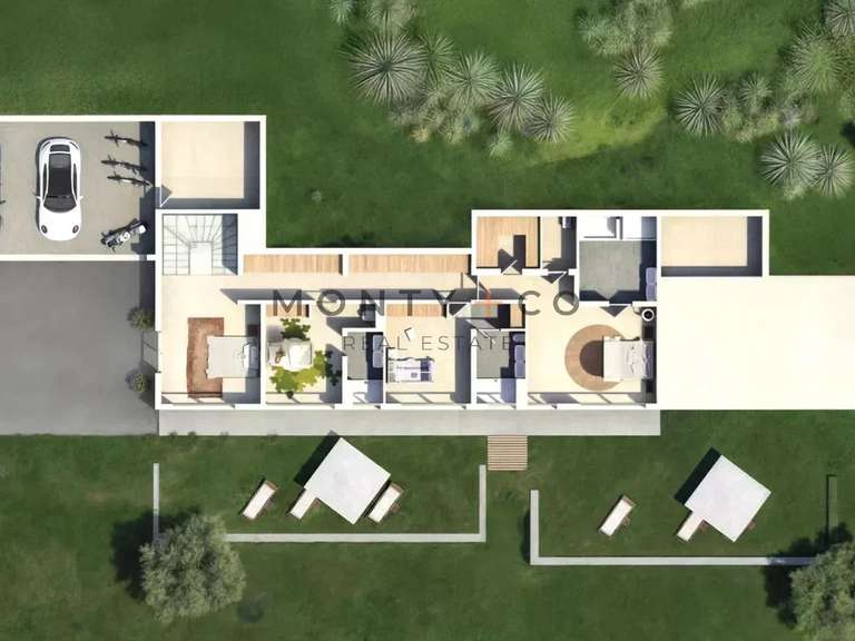 Villa avec Vue sur mer Grimaud - 5 chambres - 393m²