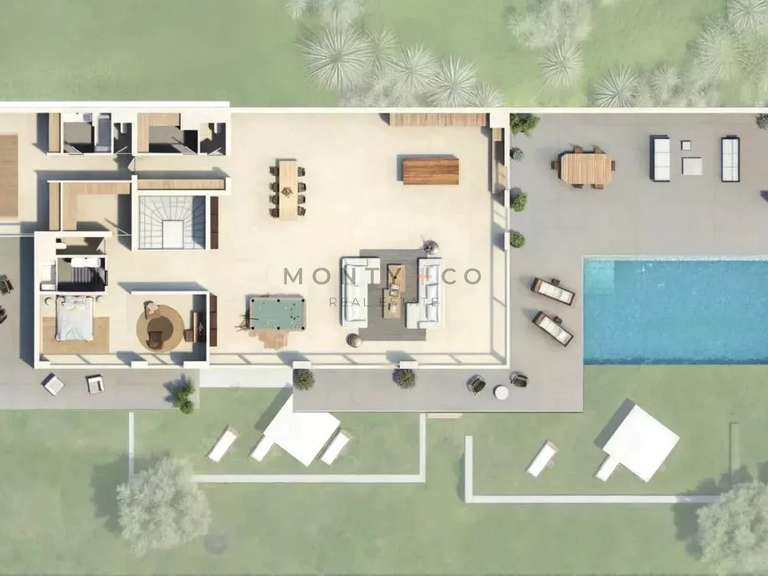Villa with Sea view Grimaud - 5 bedrooms - 393m²