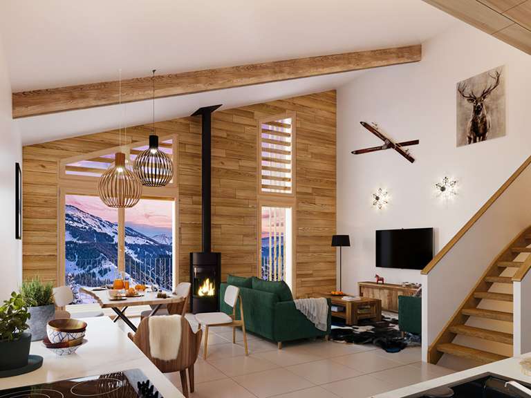 Appartement Hauteluce - 4 chambres - 131m²