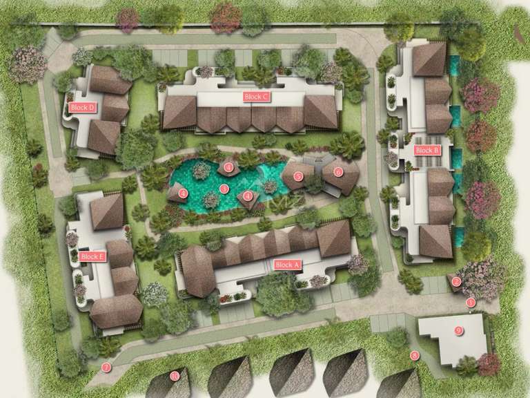 Appartement Maurice - 4 chambres - 395m²