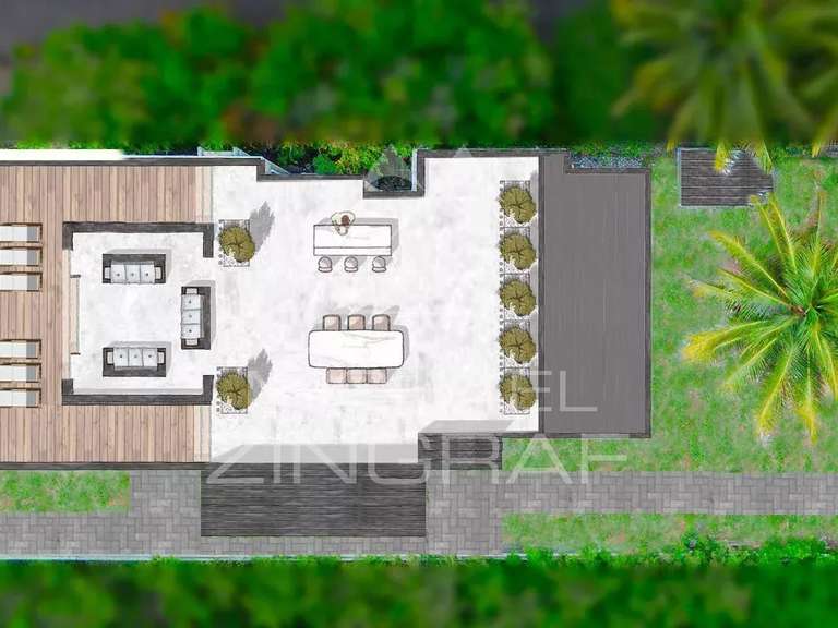 Appartement avec Vue sur mer Maurice - 4 chambres - 457m²