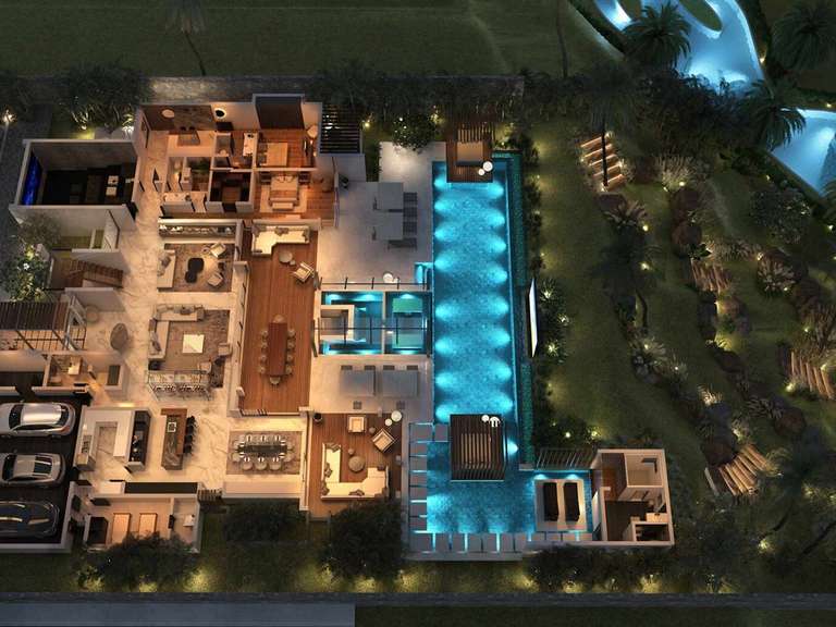 Bien atypique Maurice - 5 chambres - 639m²