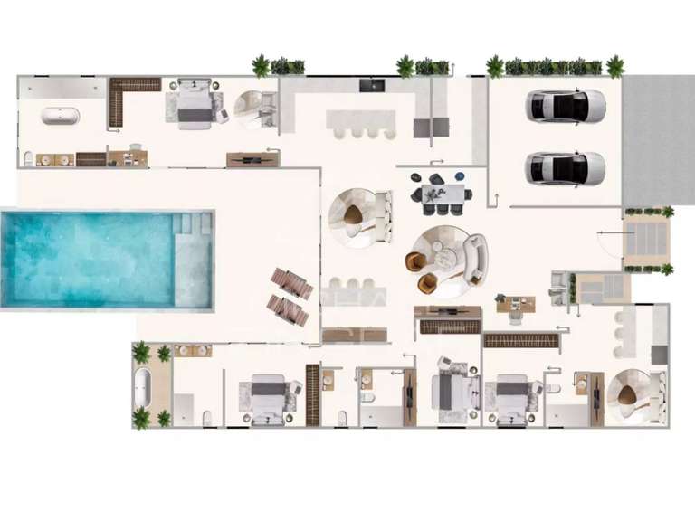 Villa Mauritius - 4 bedrooms - 480m²