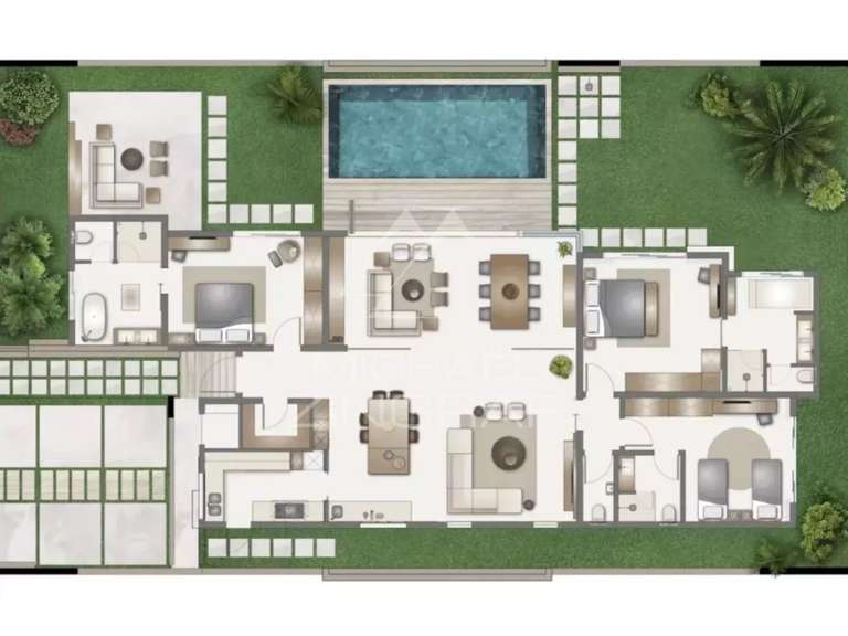 Villa Maurice - 3 chambres - 139m²