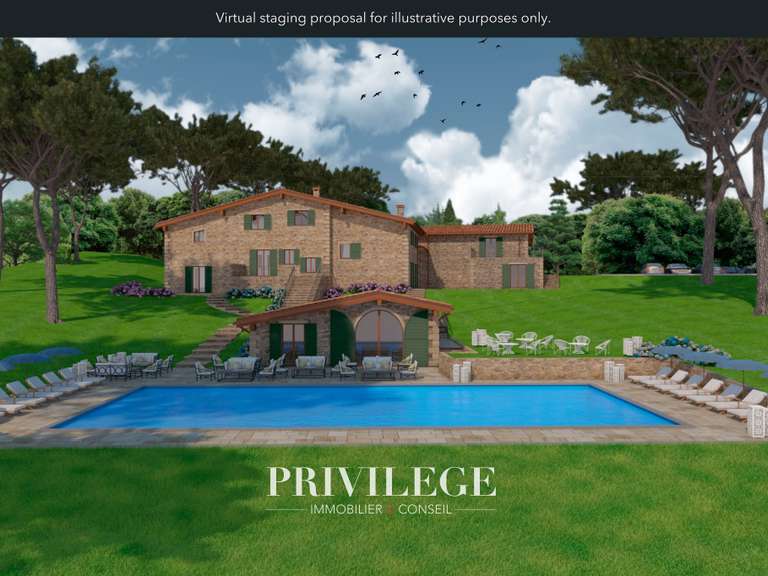 Maison Arezzo - 10 chambres - 800m²