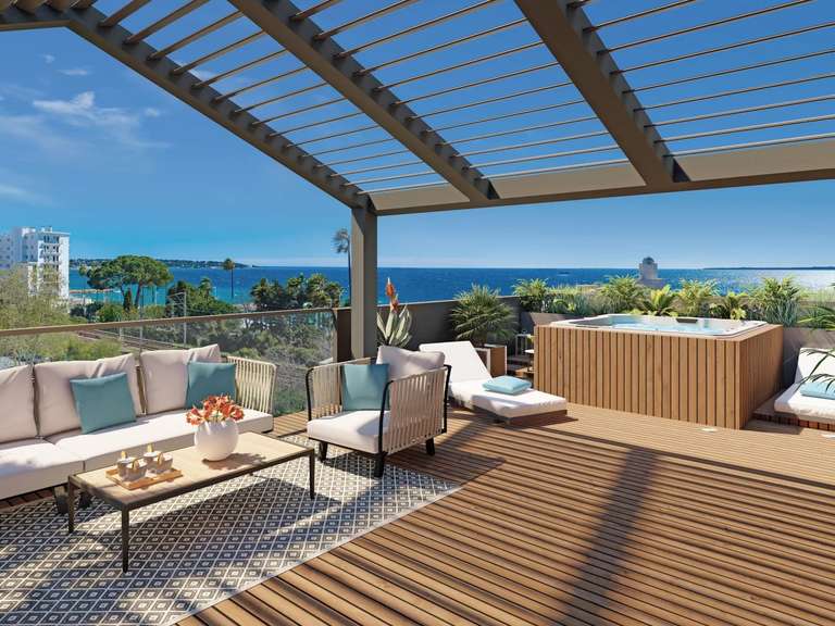 Appartement avec Vue sur mer Juan-les-pins - 68m²