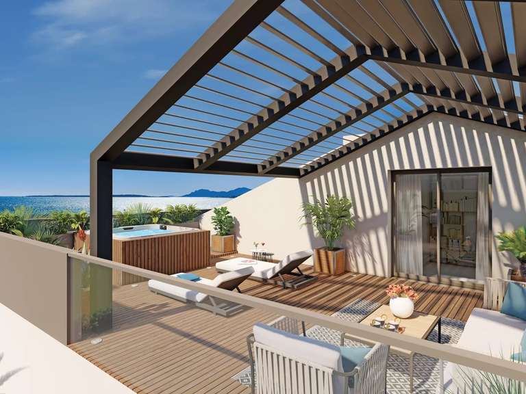 Appartement avec Vue sur mer Juan-les-pins - 67m²