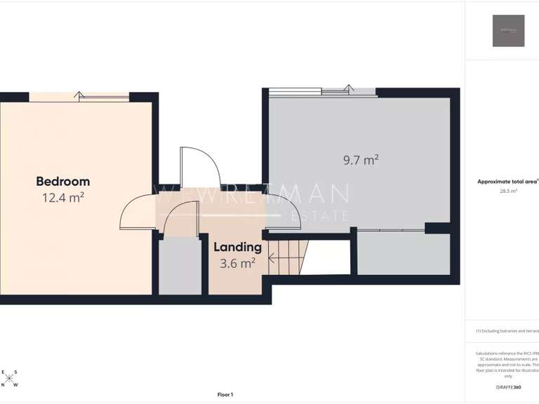 Appartement Juan-les-pins - 3 chambres - 109m²