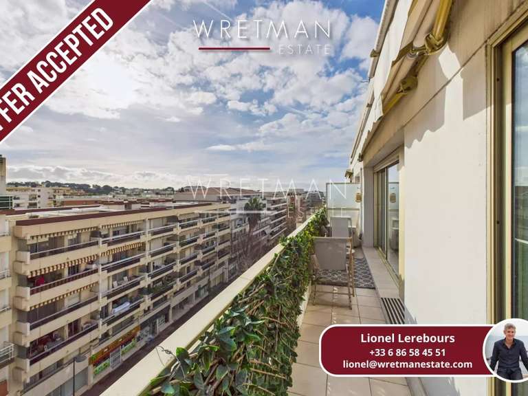 Apartment juan-les-pins - 3 bedrooms - 109m²