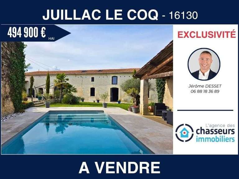 Maison Juillac-le-Coq - 4 chambres