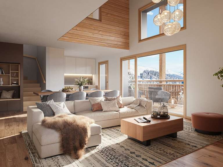 Appartement L'alpe-d-huez - 3 chambres - 104m²