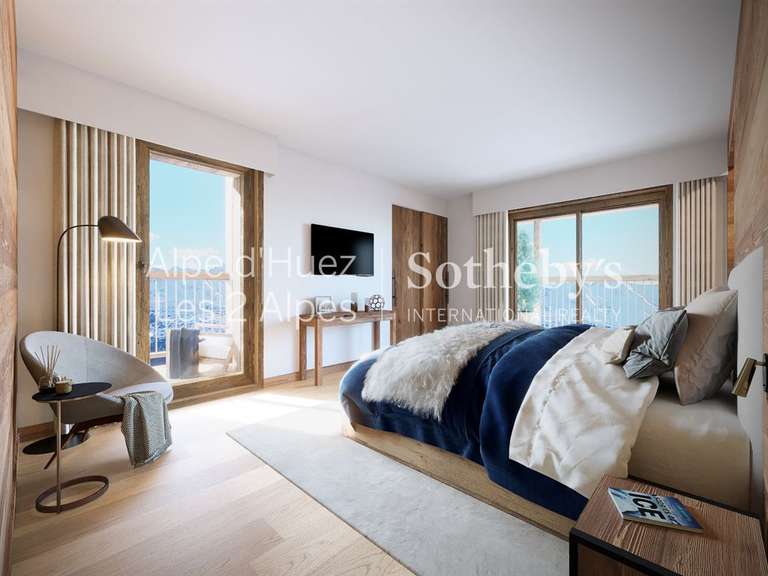 Appartement L'alpe-d-huez - 2 chambres - 60m²