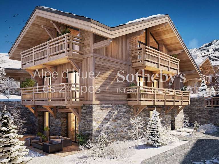 Chalet l'alpe-d-huez - 6 bedrooms - 241m²