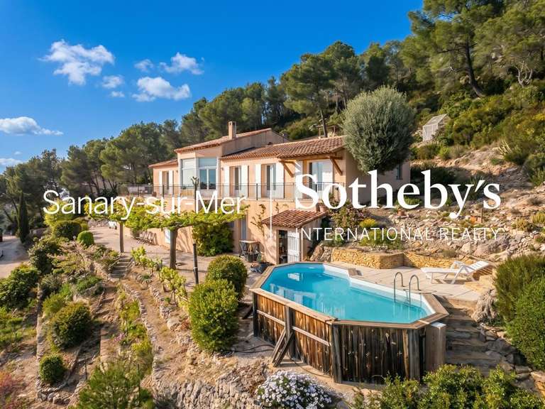 House with Sea view La Cadière-d'Azur - 5 bedrooms - 180m²