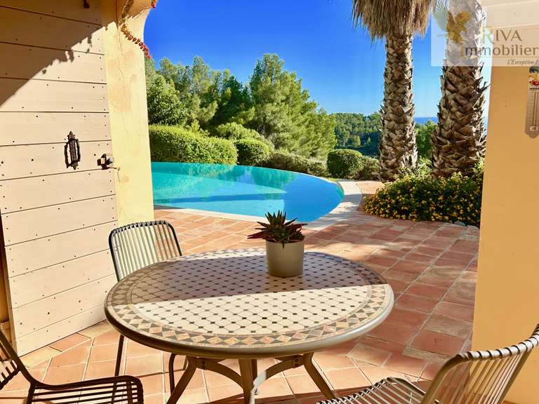 Villa with Sea view La Cadière-d'Azur - 4 bedrooms - 200m²