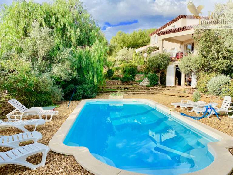 Villa avec Vue sur mer La Cadière-d'Azur - 4 chambres - 180m²