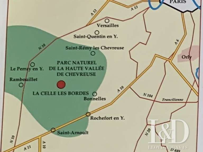Maison La Celle-les-Bordes - 4 chambres - 188m²