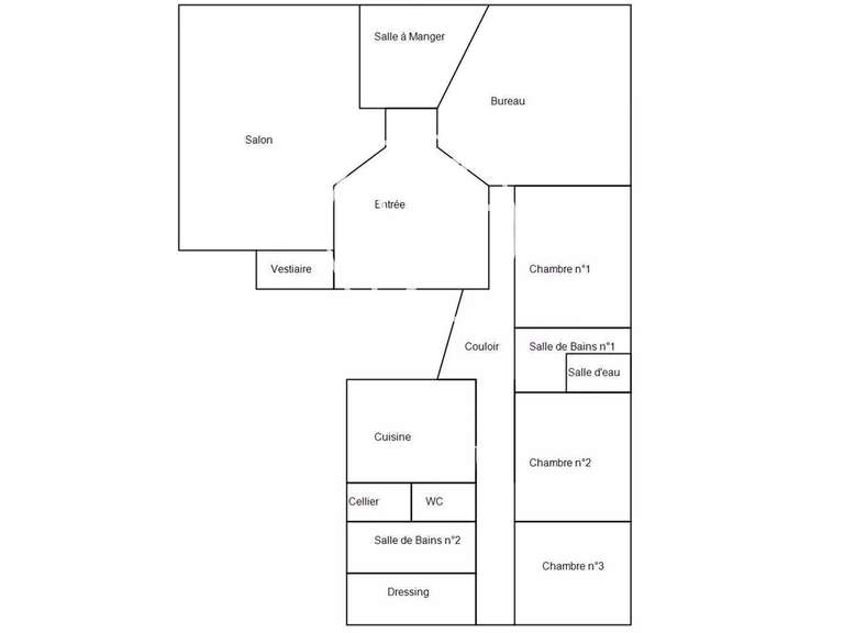 Appartement La Madeleine - 4 chambres - 248m²