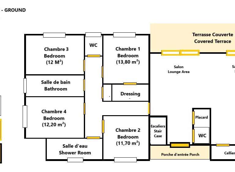 Propriété La Motte - 6 chambres