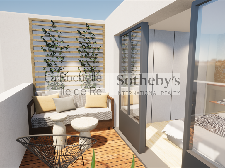 Appartement La Rochelle - 2 chambres - 59m²