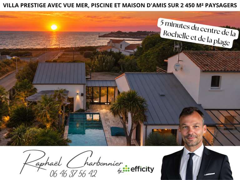Villa avec Vue sur mer La Rochelle - 4 chambres - 328m²