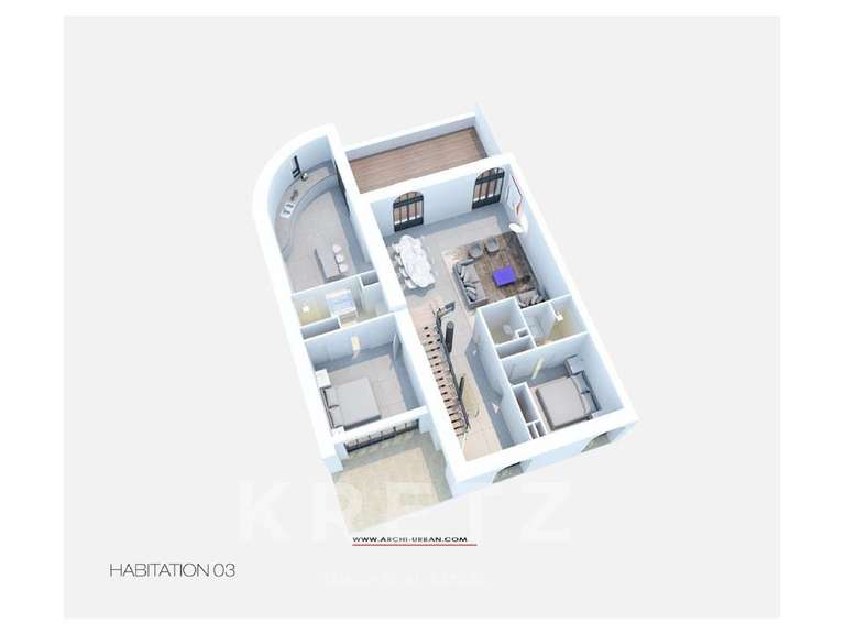 Appartement La Seyne-sur-Mer - 4 chambres - 182m²