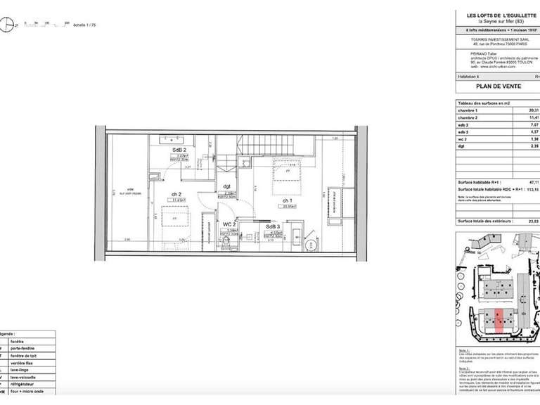 Appartement La Seyne-sur-Mer - 2 chambres - 113m²