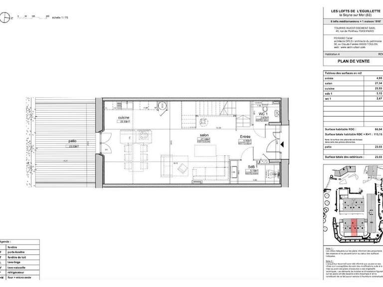 Appartement La Seyne-sur-Mer - 2 chambres - 113m²