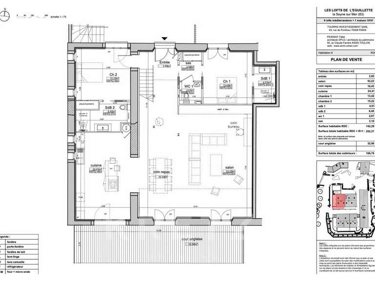 Appartement La Seyne-sur-Mer - 4 chambres - 248m²