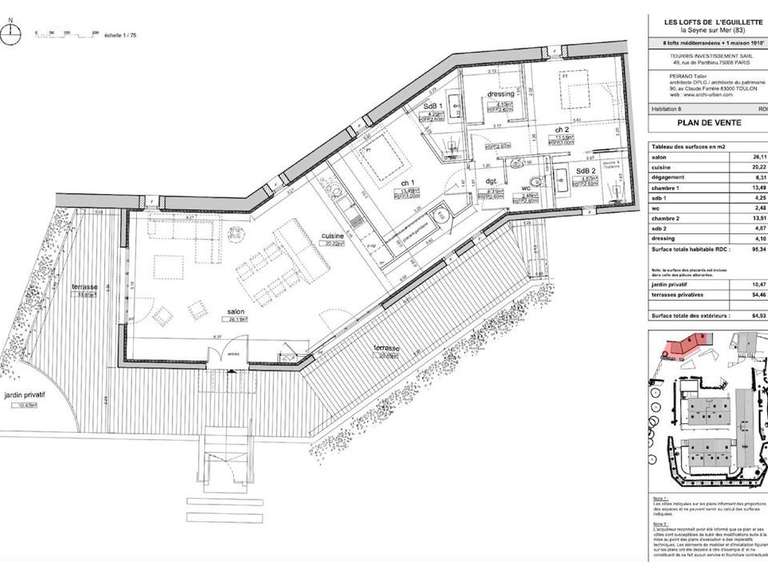 Appartement La Seyne-sur-Mer - 2 chambres - 93m²