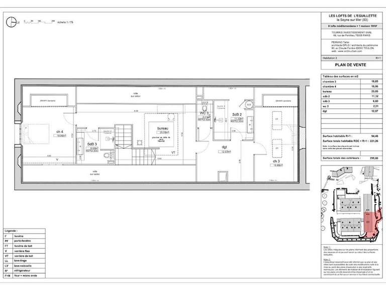 Appartement La Seyne-sur-Mer - 221m²