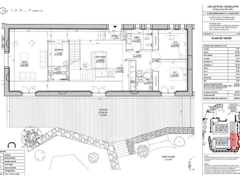Appartement La Seyne-sur-Mer - 221m²