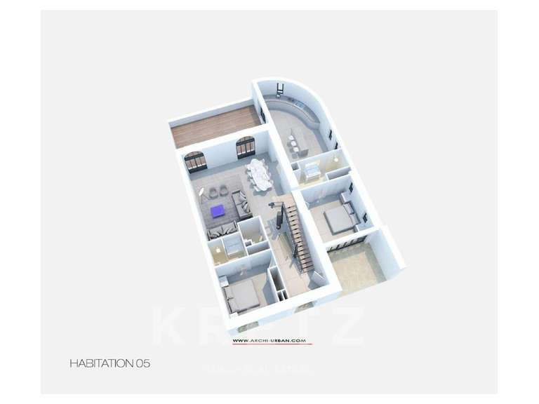 Appartement La Seyne-sur-Mer - 4 chambres - 184m²