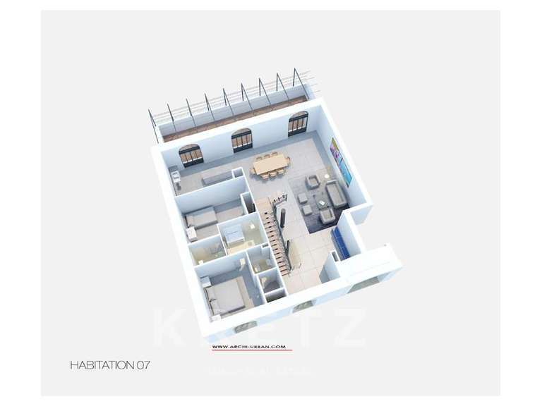 Appartement La Seyne-sur-Mer - 4 chambres - 203m²