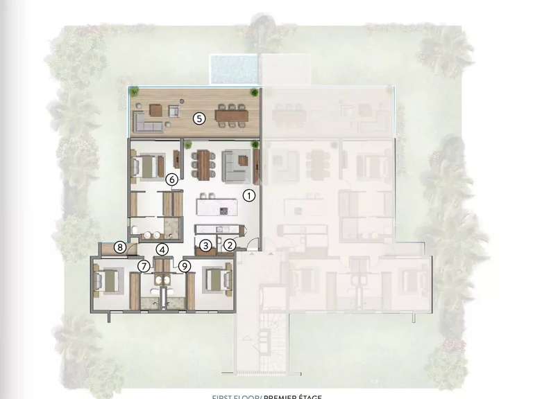 Appartement La Turballe - 3 chambres - 180m²