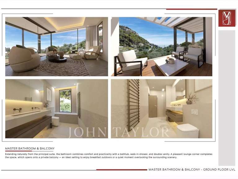 Villa avec Vue sur mer La Turbie - 370m²
