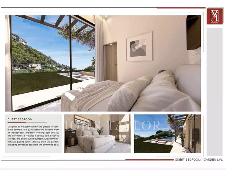 Villa avec Vue sur mer La Turbie - 370m²