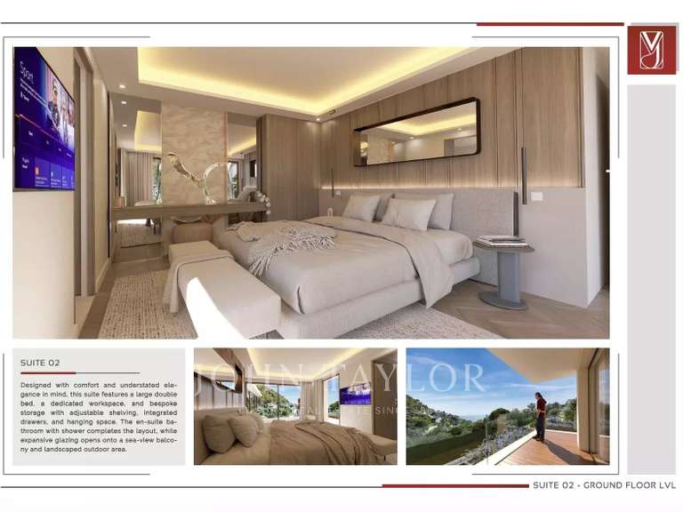Villa avec Vue sur mer La Turbie - 370m²