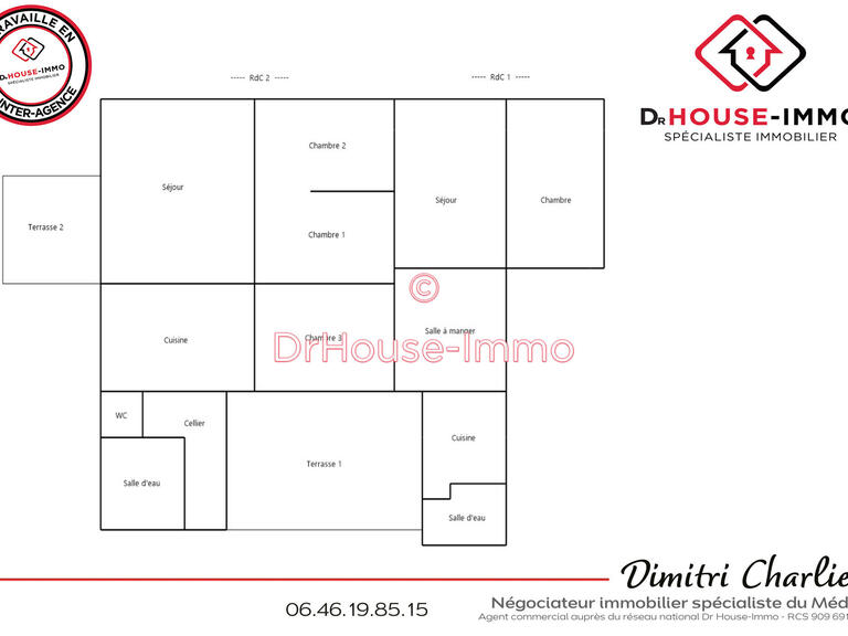 Villa Lacanau - 4 bedrooms - 170m²