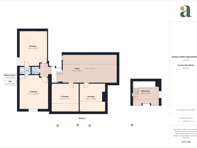 Maison Lauris - 5 chambres - 180m²