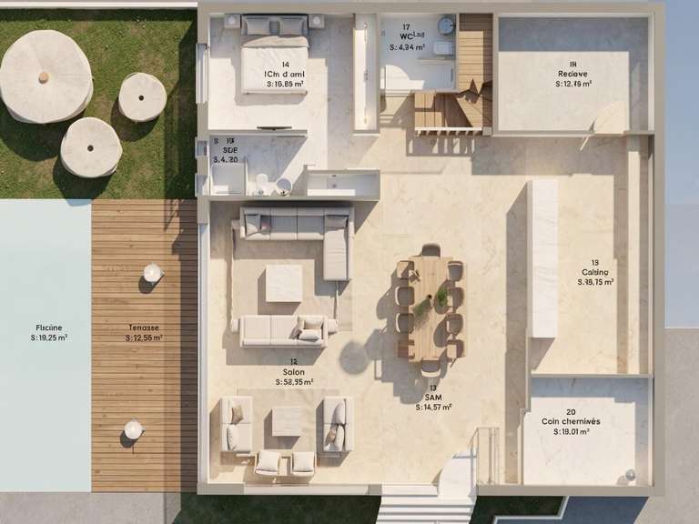 Maison Le Bouscat - 5 chambres - 250m²